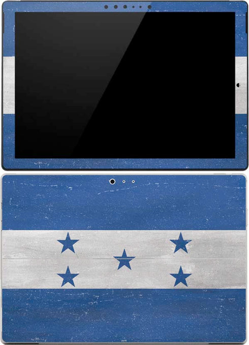 Honduras Flag Distressed Surface Pro (2017) Skin